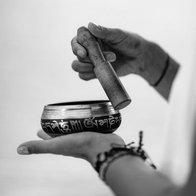 Singing bowl therapy